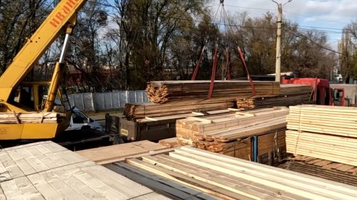 Restoration of the monastery