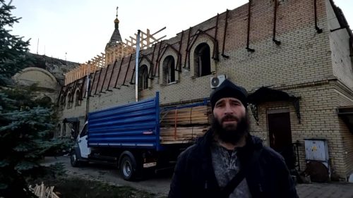 Restoration of the monastery