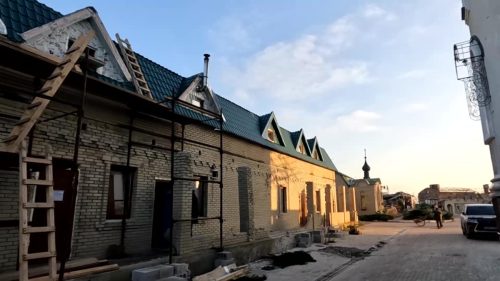 Restoration of the monastery